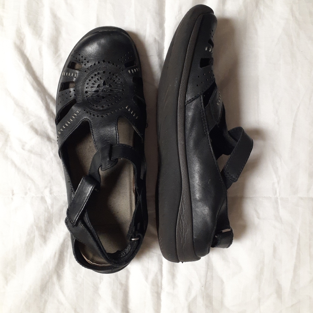 Black Earth Sandals.